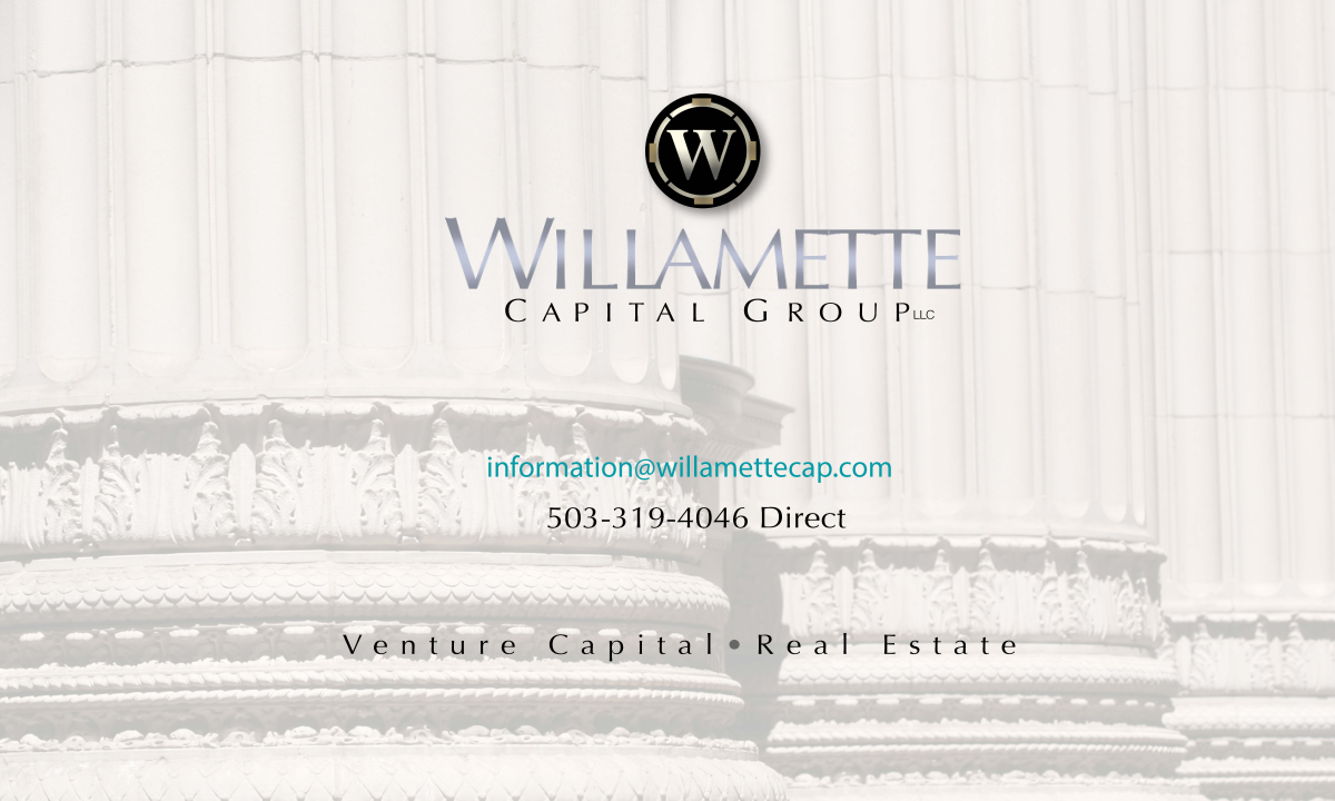 Welcome to the future website of Willamette Capital Group